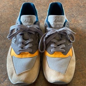 New balance, made in USA, 998AWB, sand teal
